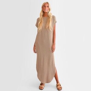 BKE Beige Maxi Dress